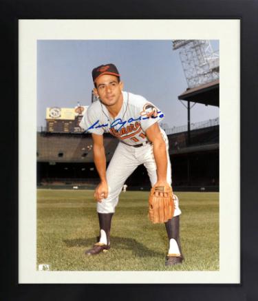 Luis Aparicio signed Baltimore Orioles MLB Licensed 8x10 Photo imperfect Custom Framing- CSA COA