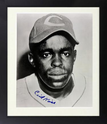 Cecil Kaiser signed Homestead Grays Negro League 8x10 Photo imperfect Custom Framing- COA/Ticket