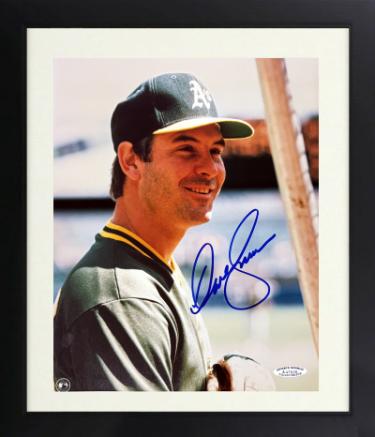 Dave Kingman signed Oakland A's MLB 8x10 Photo Custom Framing - Sports World COA #A47608