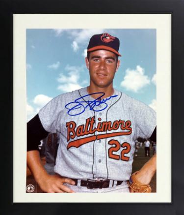Jim Palmer signed Baltimore Orioles MLB 8x10 Photo imperfect Custom Framing- COA (HOF/Ticket)