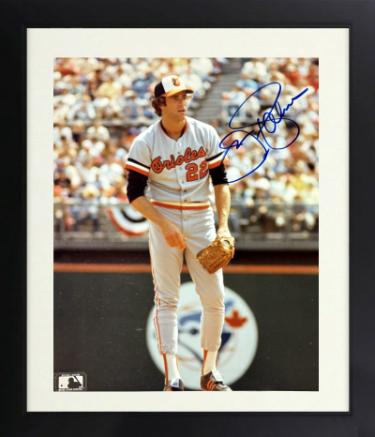 Jim Palmer signed Baltimore Orioles MLB 8x10 Photo imperfect Custom Framing- NFL Alumni COA (HOF/3XCY/6X AS)