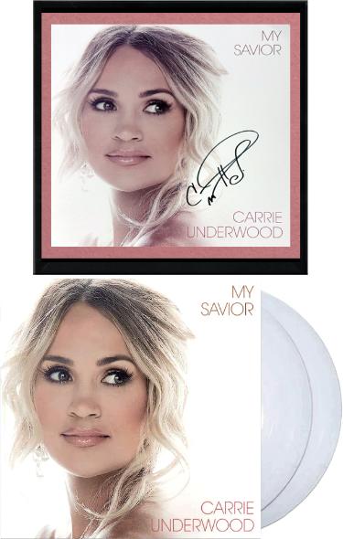 Carrie Underwood signed 2021 My Savior 11x11 Art Insert LP/Vinyl/Record Custom Framing- COA/NEW