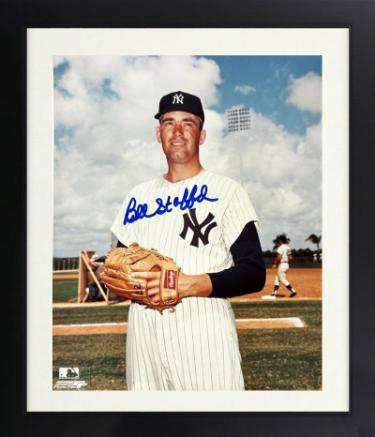 Bill Stafford signed New York Yankees MLB 8x10 Photo Custom Framing- COA (2X WS Champ)