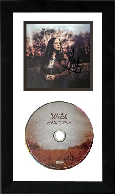 Ashley McBryde signed 2026 Wild 4x4 Art Card w/ Album Cover/CD 6.5x12 Custom Framing-NEW- COA