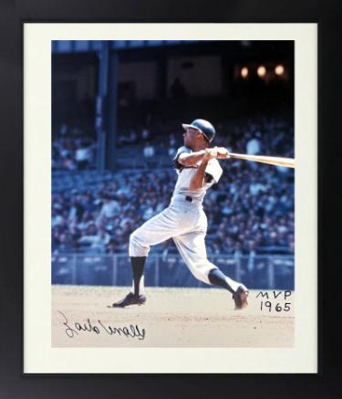 Zoilo Versalles signed Minnesota Twins 8x10 Photo Custom Framing imperfect w/ MVP 1965 - COA