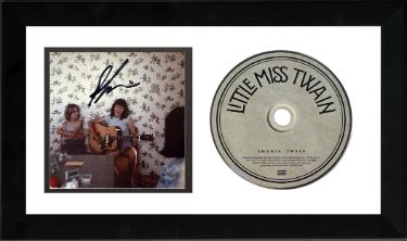Shania Twain Signed 2026 Little Miss Twain Art Card with Album Cover Booklet & CD 6.5x12 Custom Framing� COA (Country/Pop)