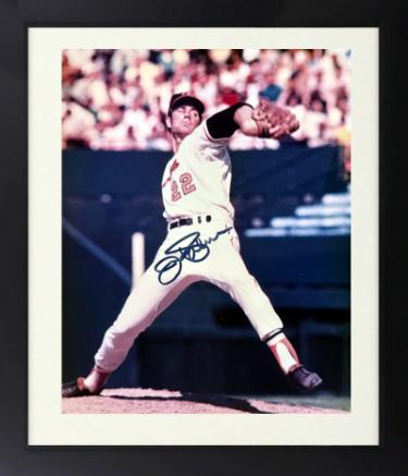 Jim Palmer signed Baltimore Orioles 8x10 Photo Custom Framing- Tuff Stuff COA/Show Ticket (HOF)
