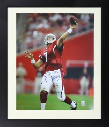 Matt Leinart signed Arizona Cardinals 16x20 Photo Custom Framing- Leinart Player Hologram/COA