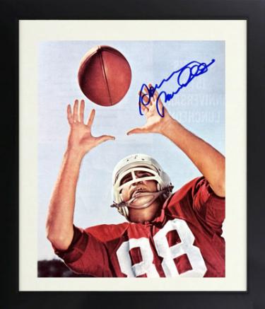 Sonny Randle signed Chicago/St. Louis Cardinals 8x10 Photo Custom Framing- COA (4X Pro Bowl)
