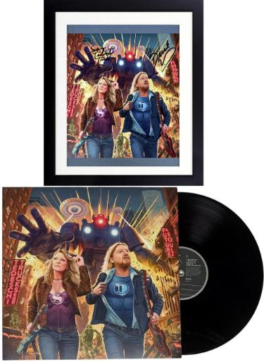 Tedeschi Trucks signed 2026 Future Soul 8x8 Art Insert Custom Framing w/LP/Vinyl/Record- COA (Susan Tedeschi & Derek Trucks/NEW)