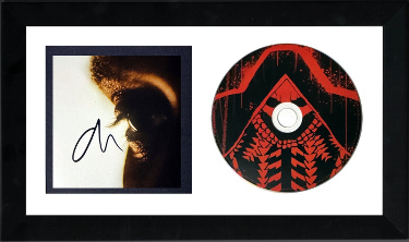 The Weeknd signed 2025 Hurry Up Tomorrow 3.75x3.75 Art Card Insert/ w/ Jean-Michel Basquiat Album Cover w/CD Custom Framing- COA