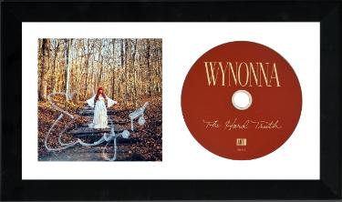 Wynonna Judd signed 2026 The Hard Truth 4.75x4.75 Art Card Insert/CD 6.5x12 Custom Framing- COA