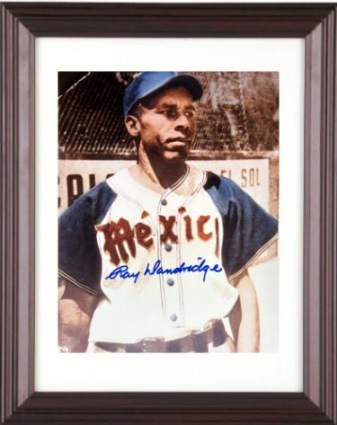 Ray Dandridge signed Mexico City Reds Negro League 8x10 Photo minor dings Custom Framing- COA (HOF)