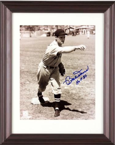 Bobby Doerr signed Boston Red Sox MLB Licensed 8x10 Photo w/ HOF 86 minor dings Custom Framing- COA/Show Ticket
