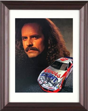 Kyle Petty signed NASCAR Racing Coors Light 8x10 Photo Custom Framing- COA