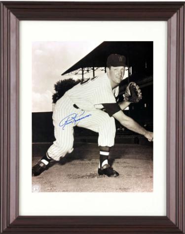 Russ Kemmerer signed Washington Senators MLB Licensed 8x10 Photo Custom Framing imperfect- COA
