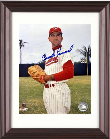 Camilo Pascual signed Washington Senators MLB Licensed 8x10 Photo Custom Framing imperfect- COA