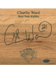Charlie Ward signed New York Knicks Floor Board 6x6