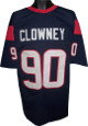 Jadeveon Clowney Navy Custom Stitched Pro Style Football Jersey XL