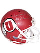 Kevin Dyson signed Utah Utes Red TB Full Size Schutt Replica Helmet #1 1998 1st Round Pick!