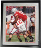 Vernon Gholston signed Ohio State Buckeyes 16x20 Photo Custom Black Framing (vs Wisconsin)
