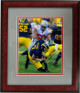 Vernon Gholston signed Ohio State Buckeyes 16x20 Photo Custom Wood Framing (vs Michigan)