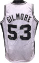 Artis Gilmore signed White TB Custom Stitched Basketball Jersey A-Train XL- Leaf Hologram