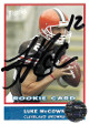 Luke McCown signed Cleveland Browns 2004 Topps Bazooka Rookie Trading Card #12