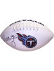DeMarco Murray signed Tennessee Titans White Logo Football #29 inscribed- Murray Hologram