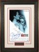 Sharon Stone signed Basic Instinct 11x17 Movie Poster Premium Leather Framing- PSA Hologram (entertainment/movie memorabilia)