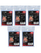 Ultra Pro 2 5/8 X 3 5/8 Card Soft Sleeves- Set of 5 (500 sleeves total)