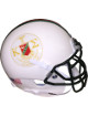 Kappa Sigma Fraternity Logo White Matte Schutt Football Mini Helmet