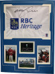 Graeme McDowell signed RBC Heritage PGA Tour Golf Pin Flag w/ 3 Photos (18x24) - JSA Hologram