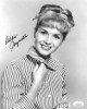 Debbie Reynolds signed Vintage B&W 8x10 Photo- JSA Hologram #DD32824 (striped blouse)