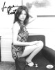 Jacqueline Bisset signed Vintage B&W 8x10 Photo- JSA Hologram #DD32883 (dress)