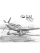 Robert "Bob" Goebel signed WWII Vintage Double Ace Pilot B&W 8x10 Photo P-51 Ace 11 Kills- JSA Hologram #DD39260