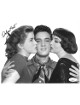 Dolores Hart signed Loving You Vintage B&W 8x10 Photo- JSA Hologram #DD39174 (Kissing Elvis Presley- black sig)
