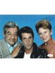 Marion Ross signed Happy Days 8x10 Photo w/ Tom Bosley & Henry Winkler- JSA Hologram #DD39310