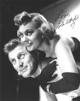 Lola Albright signed 1949 Champion Vintage B&W 8X10 Photo Love- JSA Hologram #DD90958 (w/ Kurt Douglas)