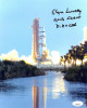 Glynn Lunney signed Vintage NASA Color 8x10 Photo Apollo 11 &13 Flight Director- JSA Hologram #DD64263