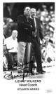 Lenny Wilkens signed Atlanta Hawks 4.75x8 B&W Photo Best Wishes- JSA Hologram #EE41593