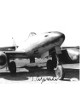 Jorg Czypionka signed WWII German ME-262 Luftwaffe Pilot Night Fighter Vintage B&W 8x10 Photo- JSA Hologram #DD64717