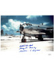 Dutch Van Kirk signed WWII 8x10 Photo Navigator Enola Gay & Hiroshima 6 Aug 1945- JSA Hologram #DD64722