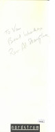 Rev. Al Sharpton signed 1990 Nordstrom Designer Program To Van- JSA Hologram #EE41600