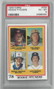 Jack Morris Detroit Tigers 1978 Topps Rookie Pitchers Baseball Card #703- PSA Graded 6 Excellent-Mint