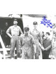 Gerry/Gerald Griffin signed Vintage B&W 8x10 Photo Flight Director Apollo 13- JSA Hologram #EE62167 (w/ Jim Lovell)