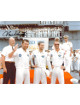 Chris/Christopher Kraft signed NASA Apollo 7 Flight Director 8x10 Photo- JSA Hologram #EE62694 (w/ Cunningham/Eisile/Schirra)