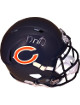 David Montgomery signed Chicago Bears Riddell FS Speed Rep Helmet- JSA Witnessed Hologram