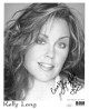 Kelly Lang signed ROW Records B&W 8x10 Photo Love to Cecelia- JSA Hologram #EE62741