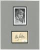 Sir Alan Cobham signed Vintage 3x2.4 Cut Avation Pioneer WWI Royal Flying Corps w/ Photo Matted 8x10- JSA Hologram #EE63147
